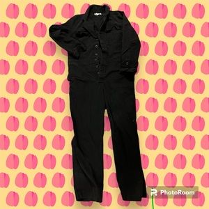 Madewell Black Jumpsuit